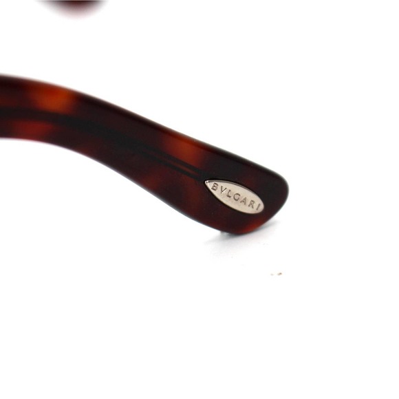 BVLGARI Limited Edition Tortoise Crystal Stone Embellished Sunglasses Oversized main image 6